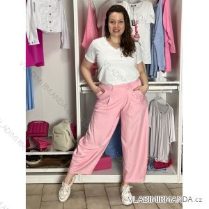 Nohavice dlhé elegantní dámske JITKA (S/M/L ONE SIZE) TALIANSKA MÓDA IM426070
