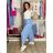 Nohavice dlhé elegantní dámske JITKA (S/M/L ONE SIZE) TALIANSKA MÓDA IM426070
