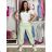 Nohavice volnočasové dámske KEYSY (S/M/L ONE SIZE) TALIANSKA MÓDA IMD26027