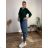 Šaty/tunika so zipsom a opaskom dlhý rukáv dámske nadrozmer (S/M/L ONE SIZE) TALIANSKA MóDA IMD22886/DU   staroružová
   S/M