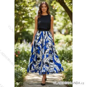 Sukňa dlhá dámska (S/M/L ONE SIZE) TALIANSKA MÓDA IMD26059