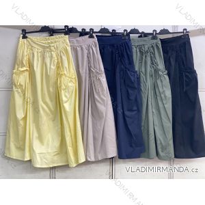 Sukňa dlhá s vreckami dámska (S/M/L ONE SIZE) TALIANSKA MÓDA IMC26118