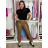 Legíny koženkové zateplené dlhé dámske (S/M-XL/2XL) MIEGO MIE2339000319M