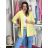 Cardigan 3/4 dlhý rukáv dámsky JANET (S/M/L ONE SIZE) TALIANSKA MÓDA IMD26041