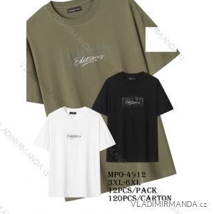 Tričko krátky rukáv pánske nadrozmer (3XL-6XL) GLO-STORY GLO25MPO-4912