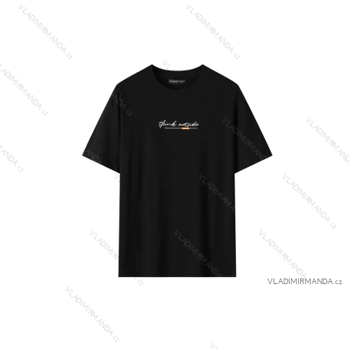 Tričko krátky rukáv pánske nadrozmer (M-XXL) GLO-STORY GLO26MPO-5083