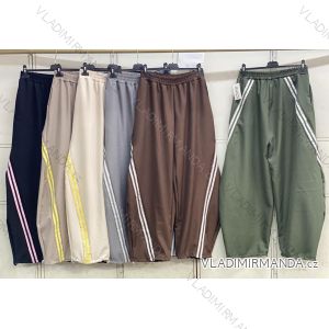 Nohavice voľnočasové dámske nadrozmer (44/46/48 ONE SIZE) TALIANSKA MÓDA IMC26126