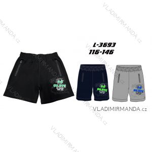 Kraťasy detské až dorast chlapčenské (116-146) SEZON SEZ26L-3693