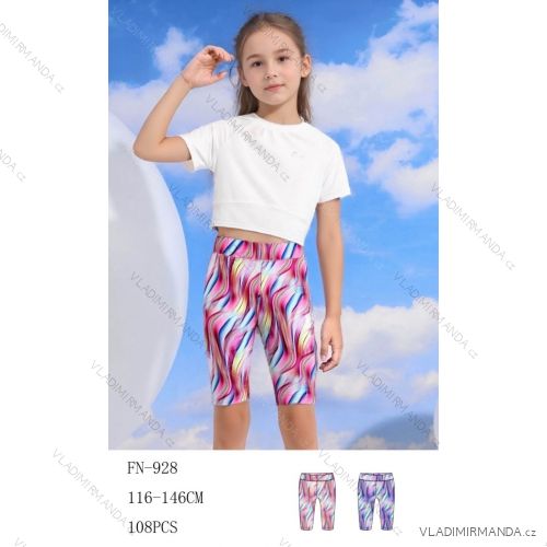 Legíny nad koleno detské až dorast dievčenské (116-146) SEZON SEZ26FN-928