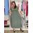 Šaty dlhé letné krátky rukáv dámske (S/M/L ONE SIZE) TALIANSKA MÓDA IM425MARIA-M/DU -   čierna -   S/M/L