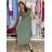 Šaty dlhé letné krátky rukáv dámske (S/M/L ONE SIZE) TALIANSKA MÓDA IM425MARIA-M/DU -   čierna -   S/M/L