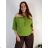 Halenka krátky rukáv dámske nadrozmer PRUE (50/52/54 ONE SIZE) TALIANSKA MÓDA IM426075