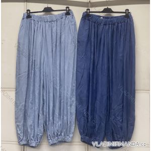 Nohavice letné dámske nadrozměr (46/48/50 ONE SIZE) TALIANSKA MÓDA IMC26146