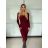 Šaty dlhý rukáv dámske (S/M/L ONE SIZE) TALIANSKA MÓDA IMM25M5095