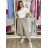Nohavice aladinky harémky dlhé dámske (M/L ONE SIZE) TALIANSKA MÓDA IMD22212/DUR černá