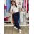 Nohavice aladinky harémky dlhé dámske (M/L ONE SIZE) TALIANSKA MÓDA IMD22212/DUR černá
