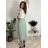 Sukňa s páskem dlhá dámska WENDY (S/M/L ONE SIZE) TALIANSKA MÓDA IMWHA26001/DUR S/M/L ružová