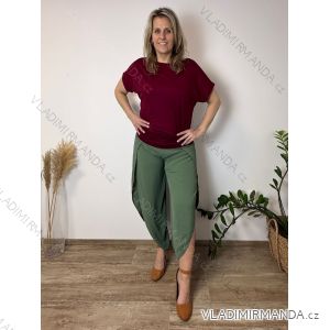 Nohavice letné dámske LORA (S/M/L ONE SIZE) TALIANSKA MÓDA IM42610111