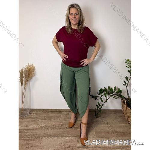Nohavice letné dámske LORA (S/M/L ONE SIZE) TALIANSKA MÓDA IM42610111