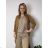 Sako tenké jarní dlouhý rukáv dámské BARBARA (S/M/L ONE SIZE) ITALSKÁ MÓDA IMD24025