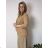 Sako tenké jarní dlouhý rukáv dámské BARBARA (S/M/L ONE SIZE) ITALSKÁ MÓDA IMD24025