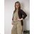Sako tenké jarní dlouhý rukáv dámské BARBARA (S/M/L ONE SIZE) ITALSKÁ MÓDA IMD24025