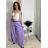 Nohavice dlhé oversize s opaskom dámske nadrozměr SIMONE (46/48/50 ONE SIZE) TALIANSKA MÓDA IMWDT25972