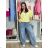 Rifle široké nohavice WIDE LEG dlhé dámske JANE(36-44) GOODIES GOD26DJ2624