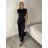 Súprava top bez rukávov a nohavice dlhé dámske (XS/S/M ONE SIZE) IMM26M45682/DU XS/S/M čierna