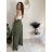 Nohavice elegantní dlhé s opaskom dámske BEATA (S/M/L ONE SIZE) TALIANSKA MÓDA IMWHA261112