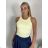 Body elegantné bez rukávov dámske JOEI  (XS/S/M ONE SIZE) TALIANSKA MÓDA IMM25M32314