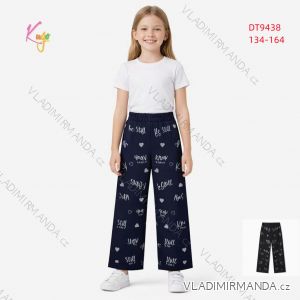 Tepláky dlhé dorast dievčenské (134-164) KUGO DT9438