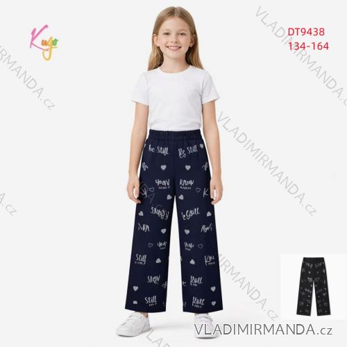 Tepláky dlhé dorast dievčenské (134-164) KUGO DT9438