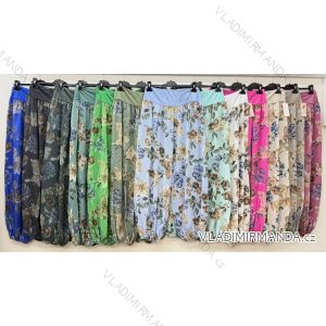 Nohavice háremky aladinky letné dlhé dámske nadrozmer (40/42/44 ONE SIZE) TALIANSKA MÓDA IM426142