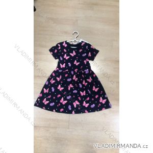 Šaty krátky rukáv detské dievčenské (98-128) KUGO SS3699