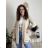 Cardigan 3/4 dlhý rukáv dámsky JANET (S/M/L ONE SIZE) TALIANSKA MÓDA IMD26041/DU S/M/L růžová světlá