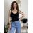 Tielko na ramienka dámske (S/M ONE SIZE) TALIANSKA MÓDA IMD24086 biela S / M