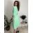 Šaty letné 3/4 dlhý rukáv dámske (S/M/L ONE SIZE) TALIANSKA MÓDA IMD26018