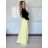 Nohavice elegantní dlhé s páskem dámske SANDRA (S/M/L ONE SIZE) TALIANSKA MÓDA IMPVN262471