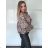 Bunda slabá oversize dlhý rukáv dámska NINA (S/M/L ONE SIZE) TALIANSKA MÓDA IMPLP2610339014