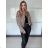 Bunda slabá oversize dlhý rukáv dámska NINA (S/M/L ONE SIZE) TALIANSKA MÓDA IMPLP2610339014
