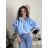 Bunda šusťáková dlhý rukáv dámska (S/M/L ONE SIZE) TALIANSKA MÓDA IMSM260041