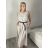 Šaty dlhé elegantné bez rukávov dámske (S/M ONE SIZE) TALIANSKA MÓDA IMPDY25MDUE24796/DUR tm. modrá S/M/L