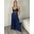 Nohavice oversize s opaskom dlhé dámske JENNY (S/M/L ONE SIZE) TALIANSKA MÓDA IMPDY25MDUE24047