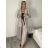 Nohavice oversize s opaskom dlhé dámske JENNY (S/M/L ONE SIZE) TALIANSKA MÓDA IMPDY25MDUE24047/DU S/M/L tmavo modrá