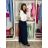 Nohavice elegantní dlhé s opaskom dámske ARIANA (S/M/L ONE SIZE) TALIANSKA MÓDA IMWHN26001