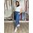 Volnočasové kalhoty s páskem dlhé dámske KARLA (S/M/L ONE SIZE) TALIANSKA MÓDA IMWB26001