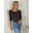Tričko 3/4 dlhý rukáv dámske (S/M ONE SIZE) TALIANSKA MÓDA IMPDY25HH2321/LS16577/DU S / M biela