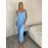 Šaty dlhé letné na ramienka dámske (S/M ONE SIZE) TALIANSKA MÓDA IMD23472