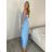 Šaty dlhé letné na ramienka dámske (S/M ONE SIZE) TALIANSKA MÓDA IMD23472